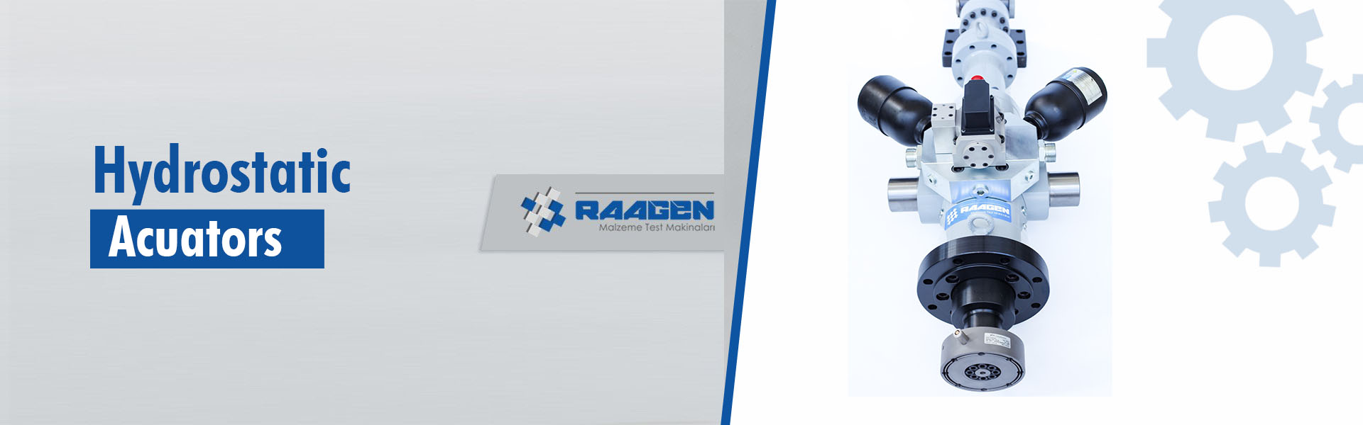 Hydrostatic Dynamic Test Actuators